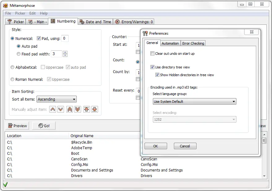 Métamorphose 2.0.8.2 beta / 1.1.2 stable