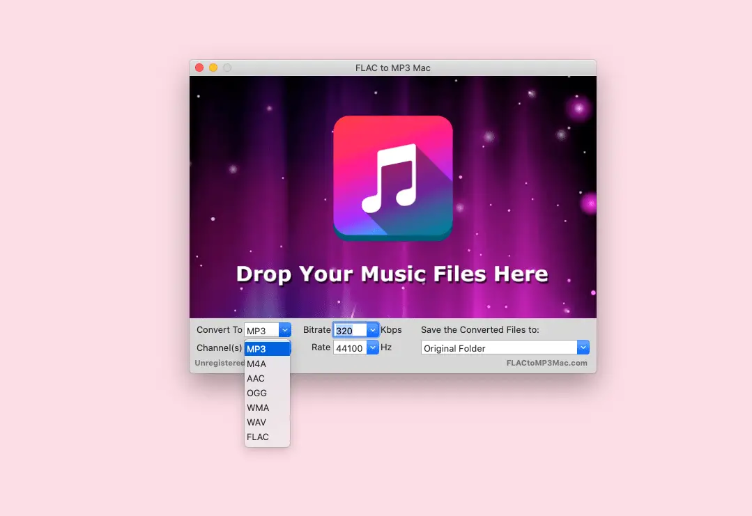 FLAC To MP3 Mac 2.0