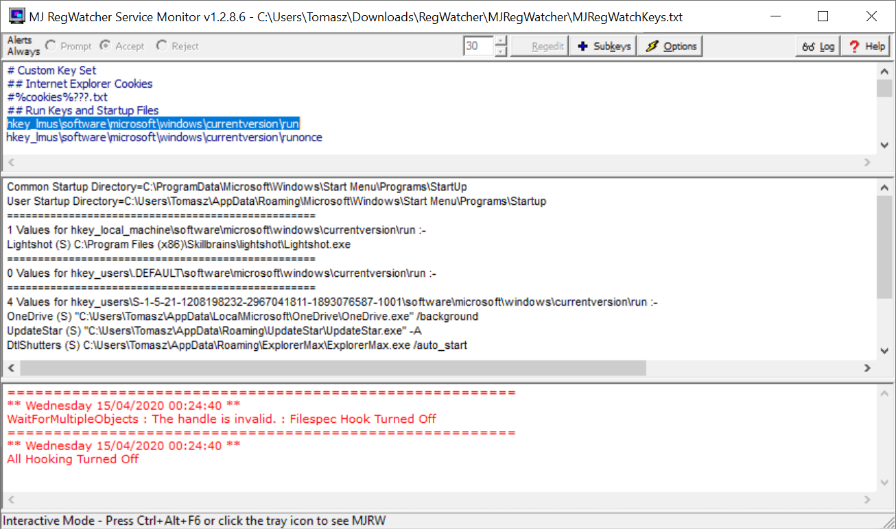 Registry Key Jumper 1.3