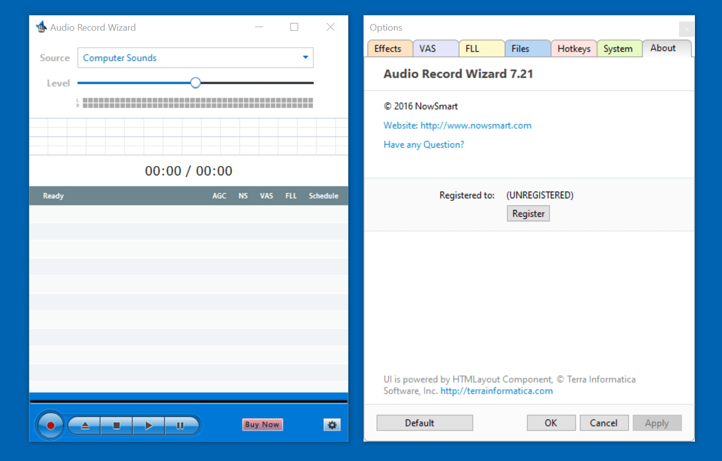 Audio Record Wizard 7.21