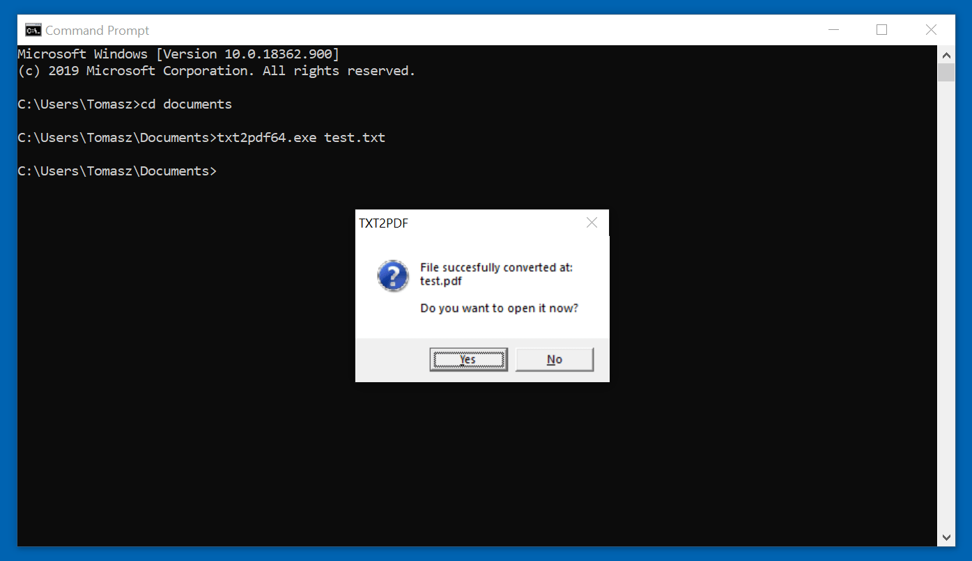 TXT2PDF 1.00.38