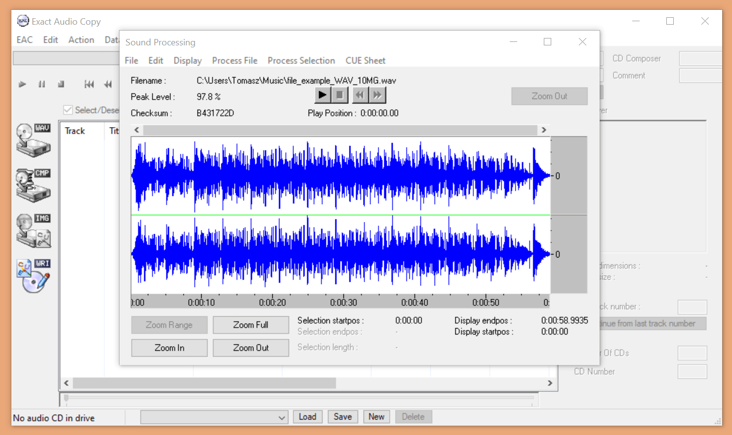 Exact Audio Copy 1.6