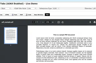 ApPHP Tabs-2