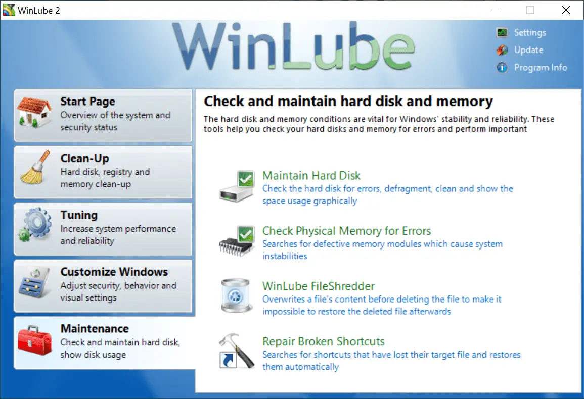 WinLube 2.06
